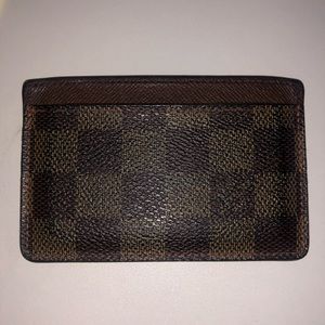 Louis Vuitton Daniel Ebene Cardholder